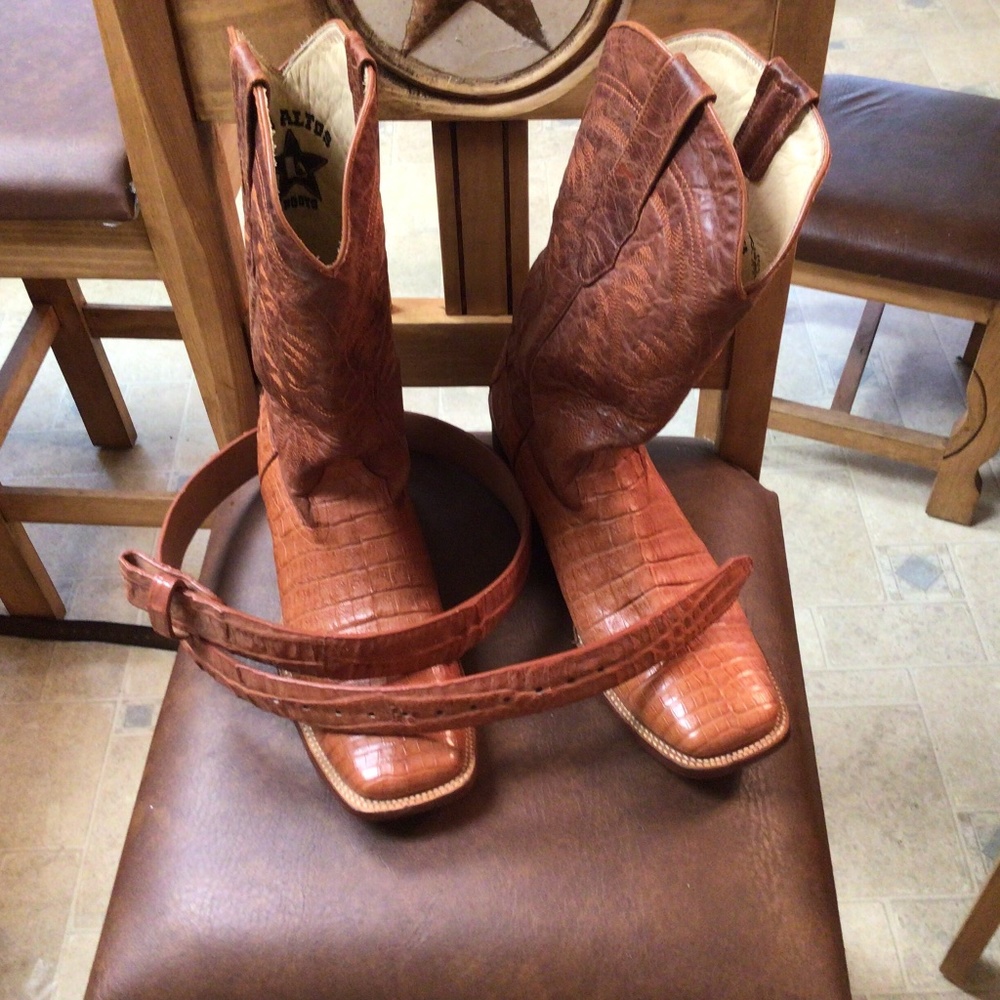 2  pair of crocodile,